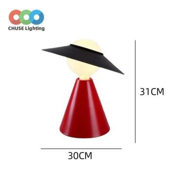 Cute Scarecrow LED Pearl Table Lamp for Kids' Bedroom Decor