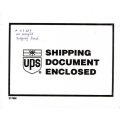 UPS-dokumentets kuvert