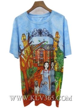 Hot Sale Women Fashion Cotton Printed T-Shirts