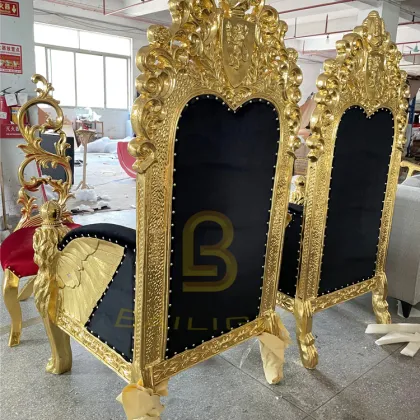 Royal Throne Chair for Wedding - Hotel Furniture