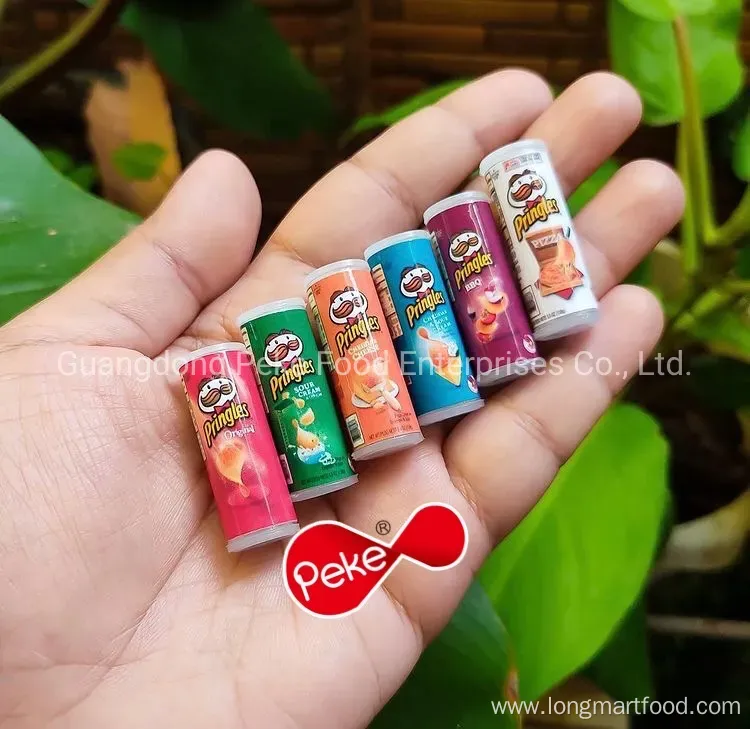 Halal Stackable Potato Chips & Crisps Snack (160g/130g/100g)