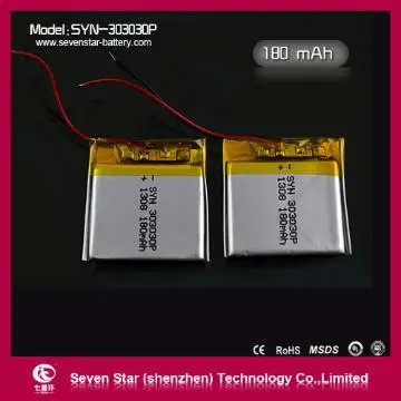 Lithium Polymer  battery for bluetooth headset