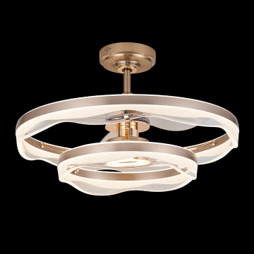Nordic Ceiling Fan Lighting Design for Living Room Decor