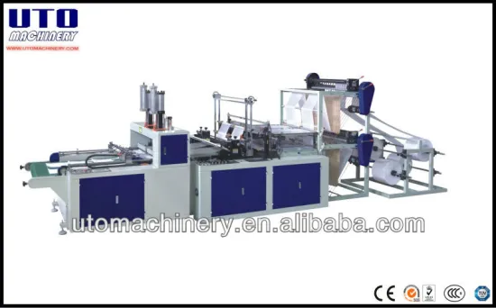 High Speed Double Layer Four Lines Shopping Bag Making Machine