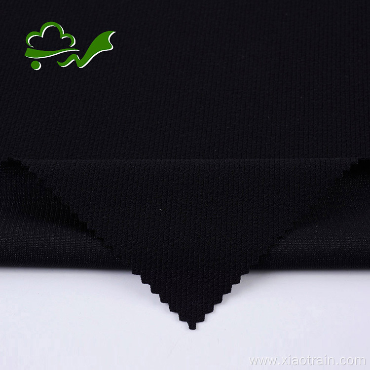 Polyester Spandex Knitted Crepe Fabric Twill for Garment