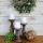 Rustic Pillar Candle Holder Set of 3