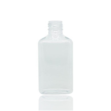 Плоские прямоугольные бутылки для домашних животных с крышкой filp