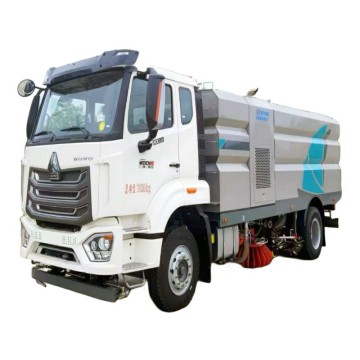 2024 Howo New Energy Electric Floor Sweeper Truck - Cleaning ad alta pressione e raccolta della spazzatura