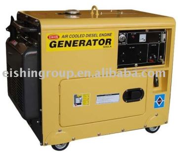 Diesel generator silent