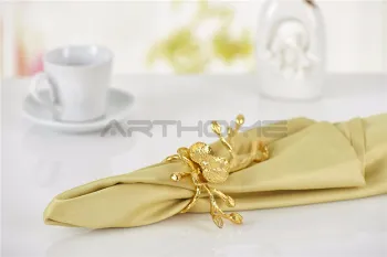 Hot Sale Flower Wedding Wedding Napkin Rings                        
                                                Quality Choice