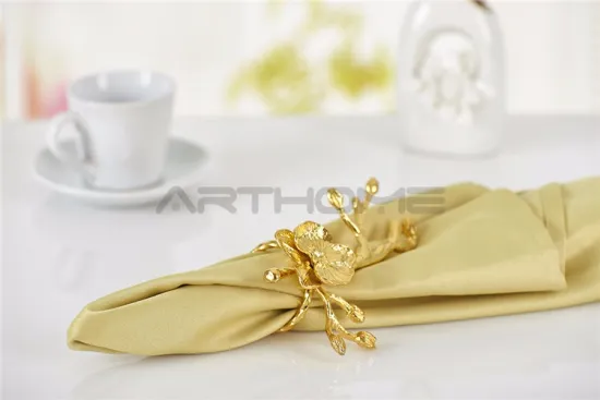 Hot Sale Flower Wedding Wedding Napkin Rings                        
                                                Quality Choice