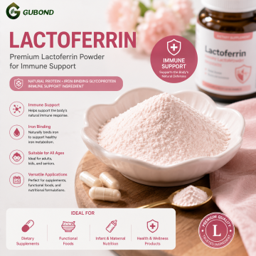 Serbuk Lactoferrin Bovine untuk Formulasi Makanan Berkhasiat dan Berfungsi