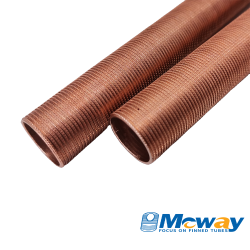 Heat Exchanger Extruded Copper Low Finned Tubes