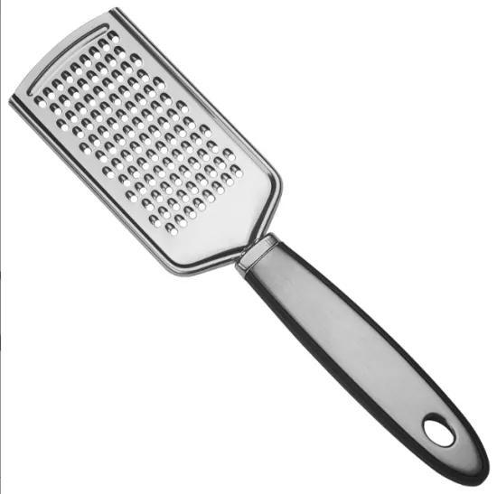 OEM Metal Chocolate Spices Cheese Grater with Non-slip Grip Handle