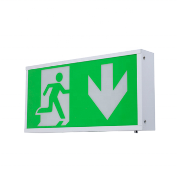 safety emergency aluminum exit sign