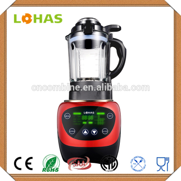 Υψηλής ποιότητας γυάλινο βάζο 1,75L 1800W εμπορικός μπλέντερ σούπας θέρμανσης