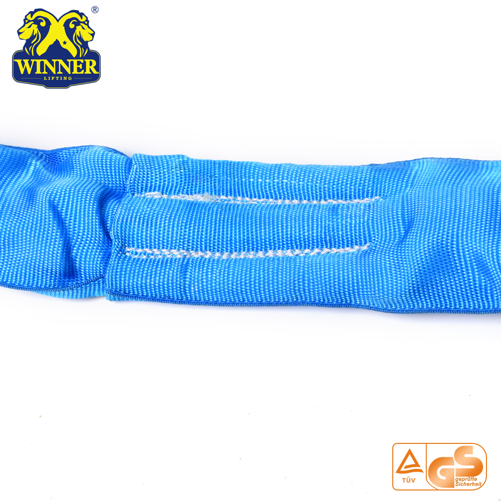 Heavy Duty 8T Lashing Endless Polyester Round Sling