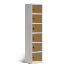 Storage Steel 6 Door Locker Metal Wardrobe