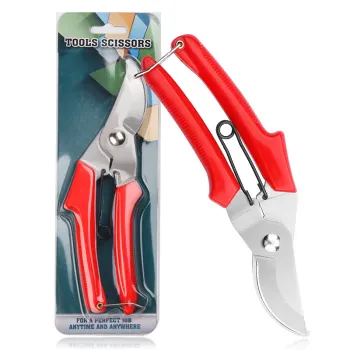 Wholesale Stainless Steel Garden Scissors: Spring Pruning Shears for Your Garden