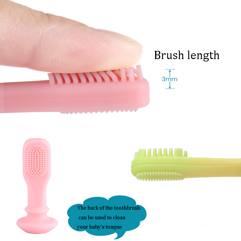 baby silicone toothbrush