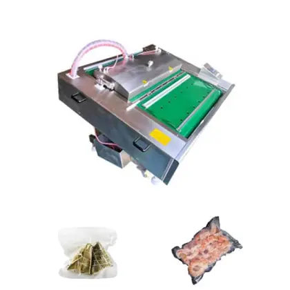 Continuous Vacuum Packing Machine for Food Packaging