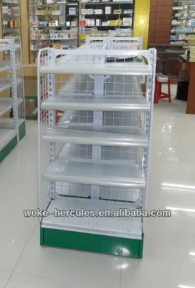 Wal-Mart standard Professional manufacturer display supermarket shelves/shelf /shelving Hebei woke metal