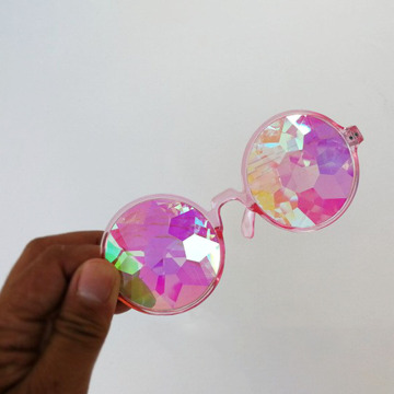 Glitter Party Shades: Crystal Lenses Sunglasses & Punk Glasses