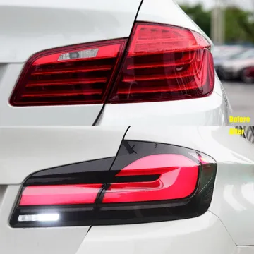 2012-2017 BMW 5 Series F10/F18 to 2021 Red and Black LED Taillights Upgrade for F10/F18 G30