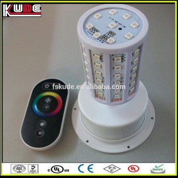 LED Furniture Lighting RGB Glowing Lamp/LED Corn light With 15w Power