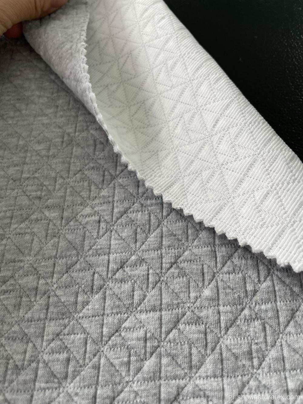Τρία Laywer Sandwich Knit Jacquard Fabric