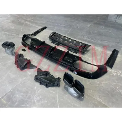 S Class W223 Rear diffuser Body Kits