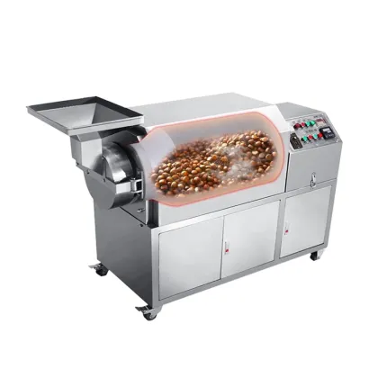 Small Capacity Grain Peanut Nuts Roaster Machine