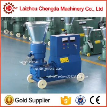 Flat die alfalfa pellet making machine price