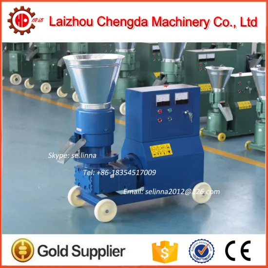 Flat die alfalfa pellet making machine price