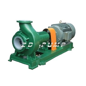 IHF Type Horizontal PTFE Fluorine Plastic Lining Chemical Pump for Corrosive Liquids