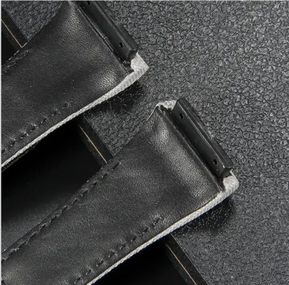 Waterproof Leather Watch Strap 25mm for Men and Women by Richard