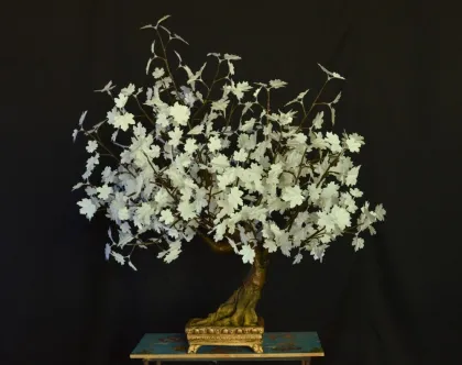 Artificial Indoor Blossom LED Light Bonsai Tree