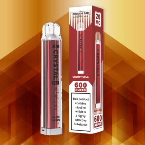 Logo personnalisé E-cigarette Crystal 600 Puffs Allemagne