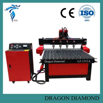multi spindle cnc router 1212 / wood cnc engraving machine