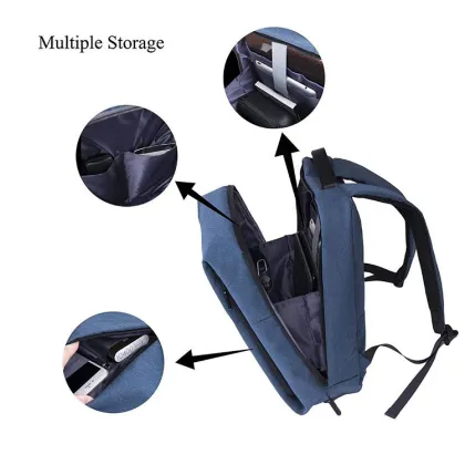 Anti Theft Smart Hiking Laptop Backpack Bag