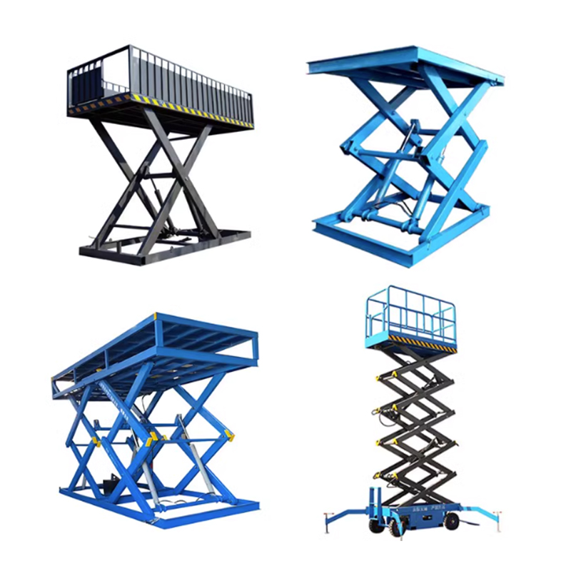 Different Types Lift Table Stationary Electric Table Lift - Double Shear Fork Type Electric Lift ...