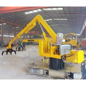 Hydraulic Orange Peel Grapple Grab Crane for Metal Scrap Recycling