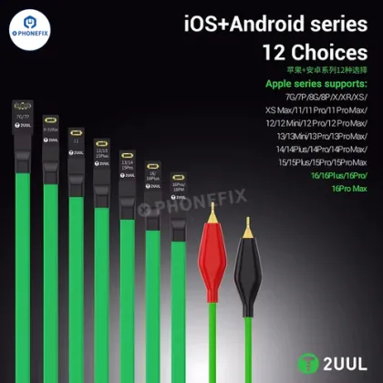 2UUL PW02 Multi-device Adapter Cable for Iphone 7-16 Huawei VIVO OPPO