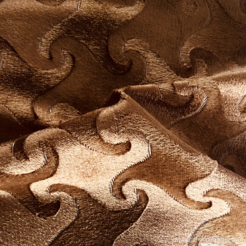 Hot Selling Cheap Crushed Velvet Upholstery Fabric