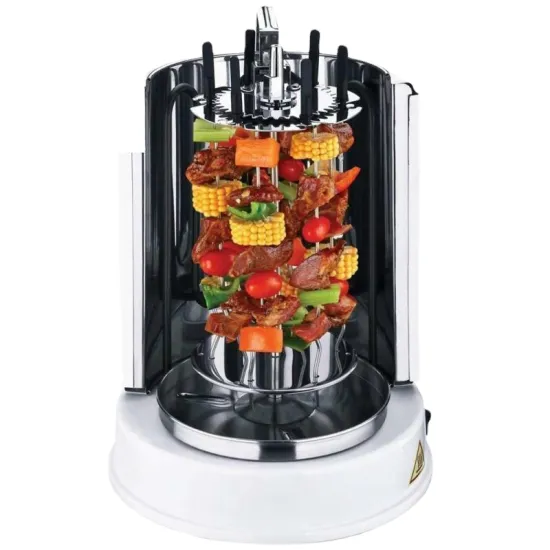Gas smokeless grill