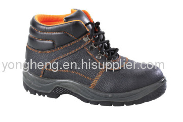 Embossed Split Leather Upper Composite Toe Work Boots 