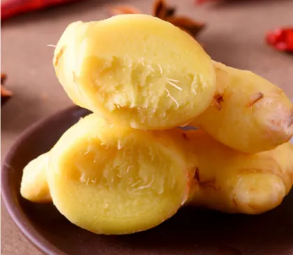 Primary Processed Semi Dried Air Dried Ginger
