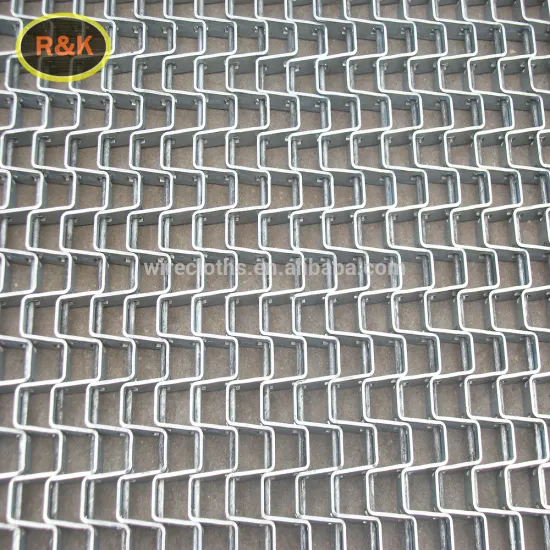 Metal Chain Conveyor Belt Mesh /Stainless steel honeycomb mesh