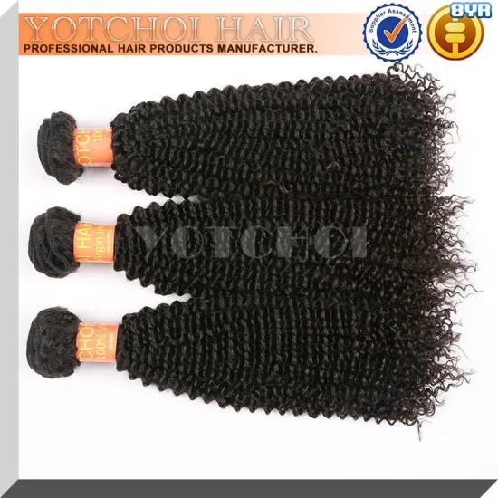 6A Virgin Brazilian Hair Deep Curly Wave 3 Bundles 100% Unprocessed Human Hair Extensions