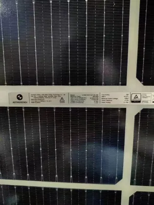 Astronergy Bifacial Solar Panels 580W-600W for Efficient Solar Energy Systems